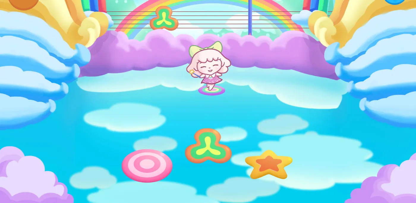 Cloudlings mini-game screenshot