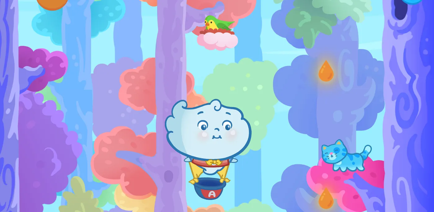 Cloudlings mini-game screenshot