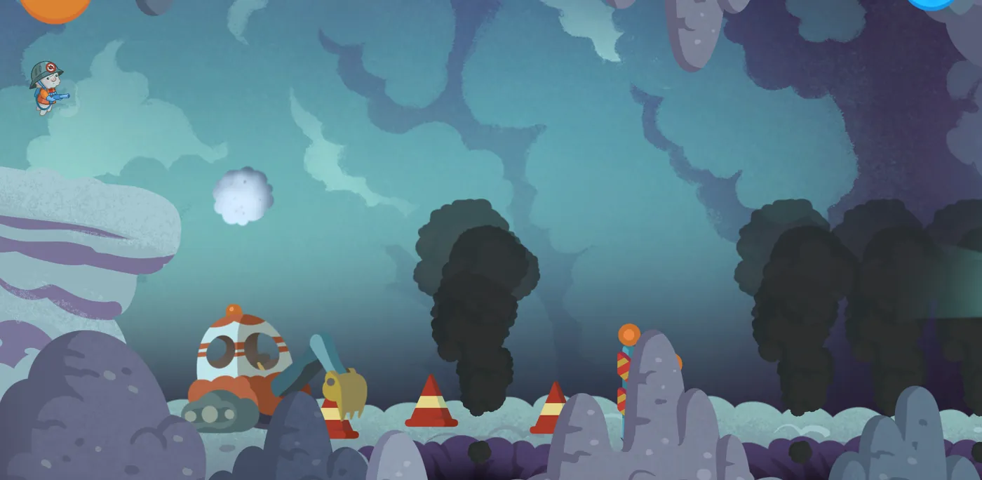 Cloudlings mini-game screenshot