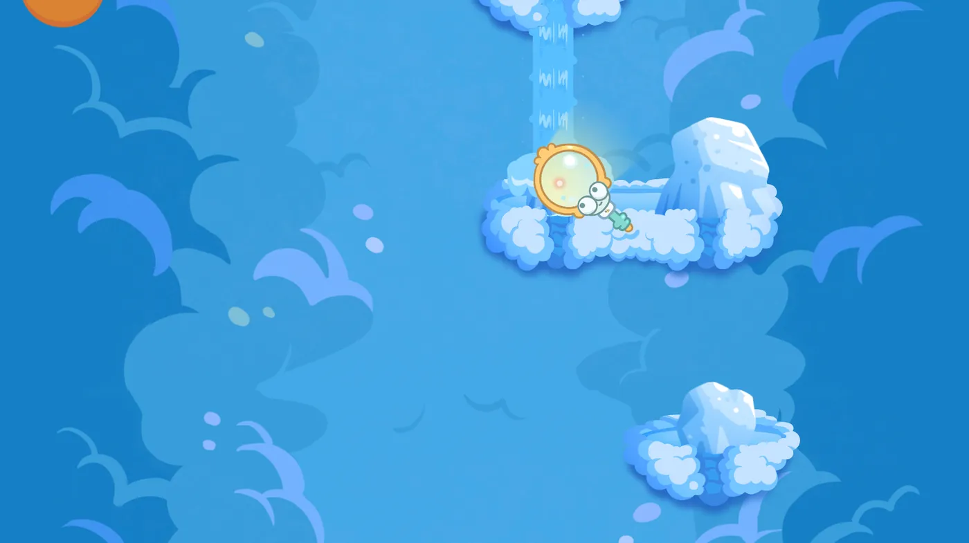 Cloudlings mini-game screenshot
